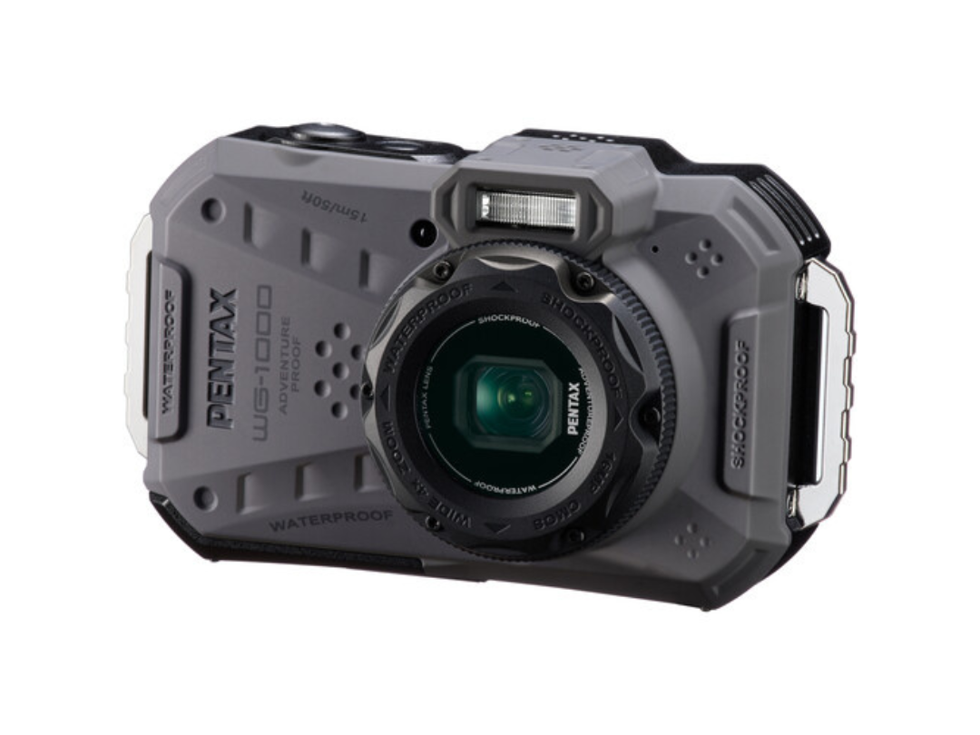 Pentax WG-1000 Waterproof Camera, 16.3 MP, 4X Zoom, Full HD Video Pentax WG-1000 Waterproof Camera, 16.3 MP, 4X Zoom, Full HD Video